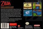 Legend of Zelda, The - A Link to the Past Box Art Back